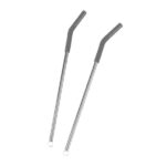 Reusable Stainless Steel Two Straw Set - 2