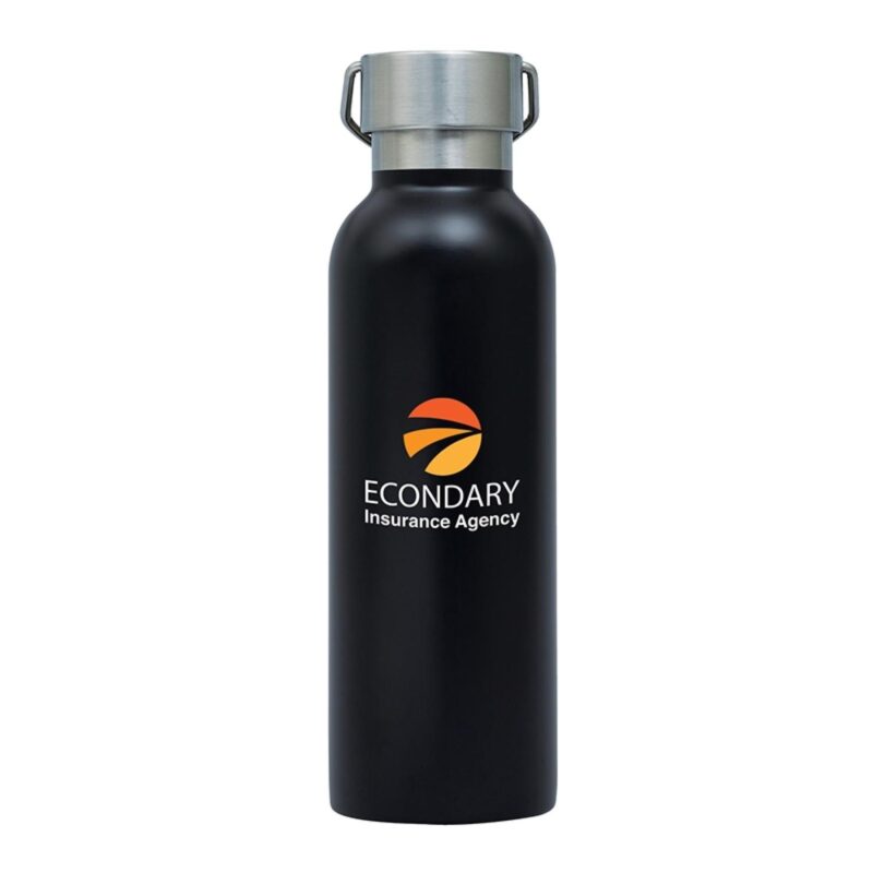 Ria 28 oz. Single Wall Stainless Steel Bottle - 6