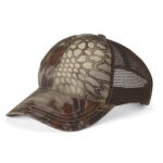 Richardson 111P Camo Washed Trucker Cap - 6
