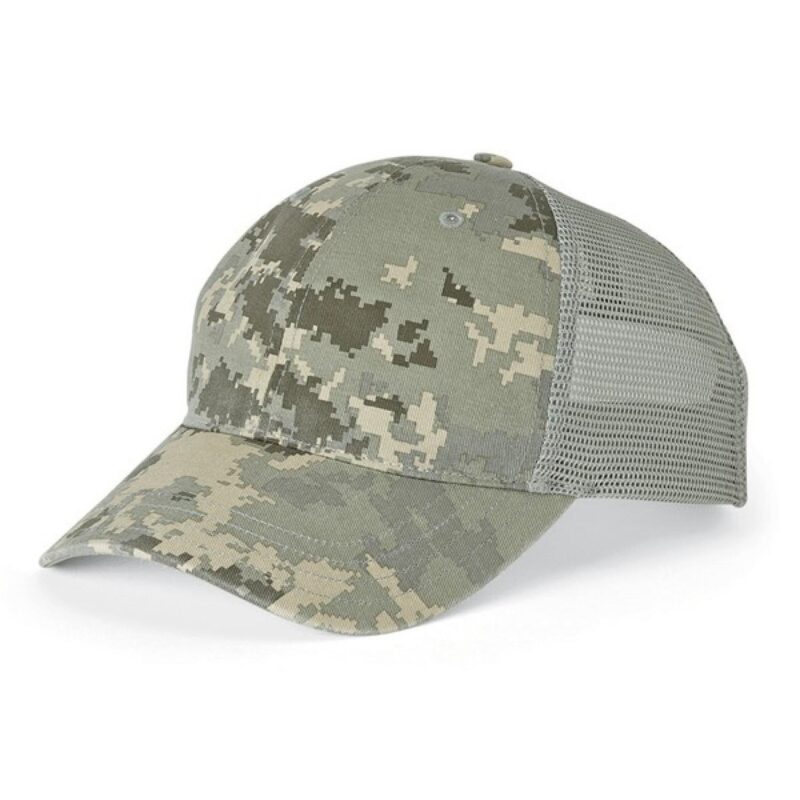 Richardson 111P Camo Washed Trucker Cap - 8