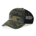Richardson 111P Camo Washed Trucker Cap - 9