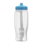 Rotation 27oz Transparent Contour Bottle w/Push-Pull Lid - 2