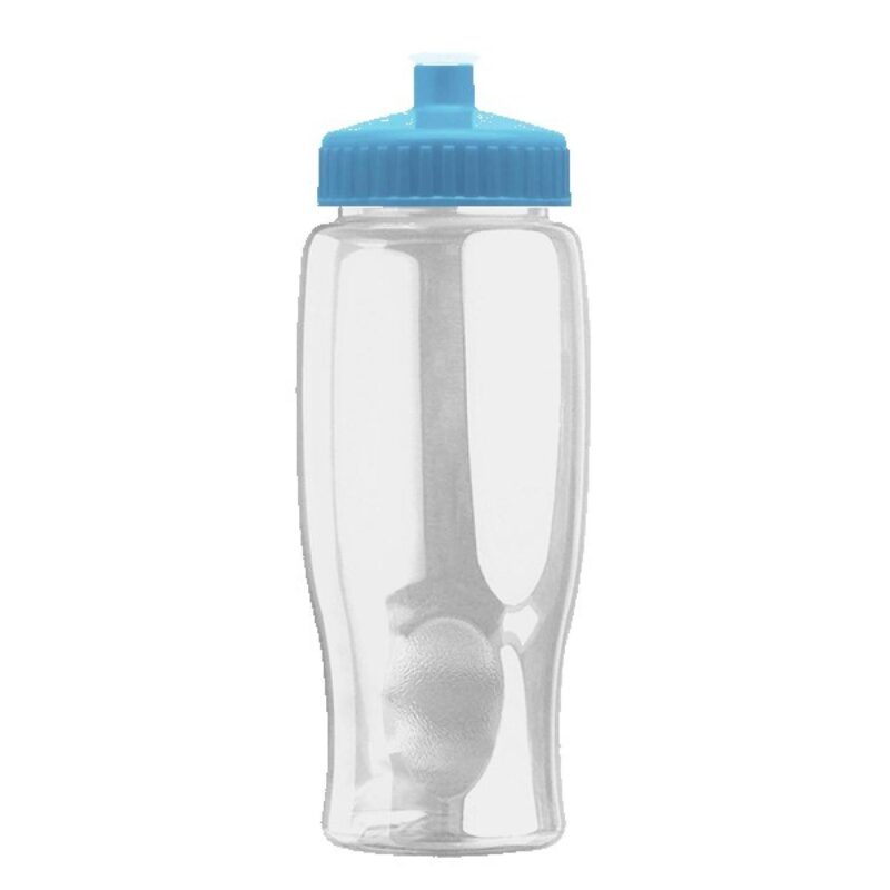 Rotation 27oz Transparent Contour Bottle w/Push-Pull Lid - 2