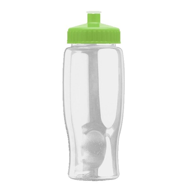 Rotation 27oz Transparent Contour Bottle w/Push-Pull Lid - 3