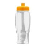 Rotation 27oz Transparent Contour Bottle w/Push-Pull Lid - 4