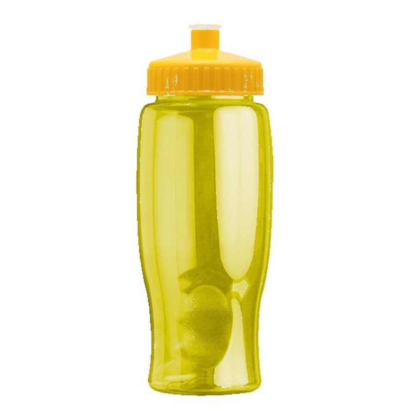 Rotation 27oz Transparent Contour Bottle w/Push-Pull Lid - 5