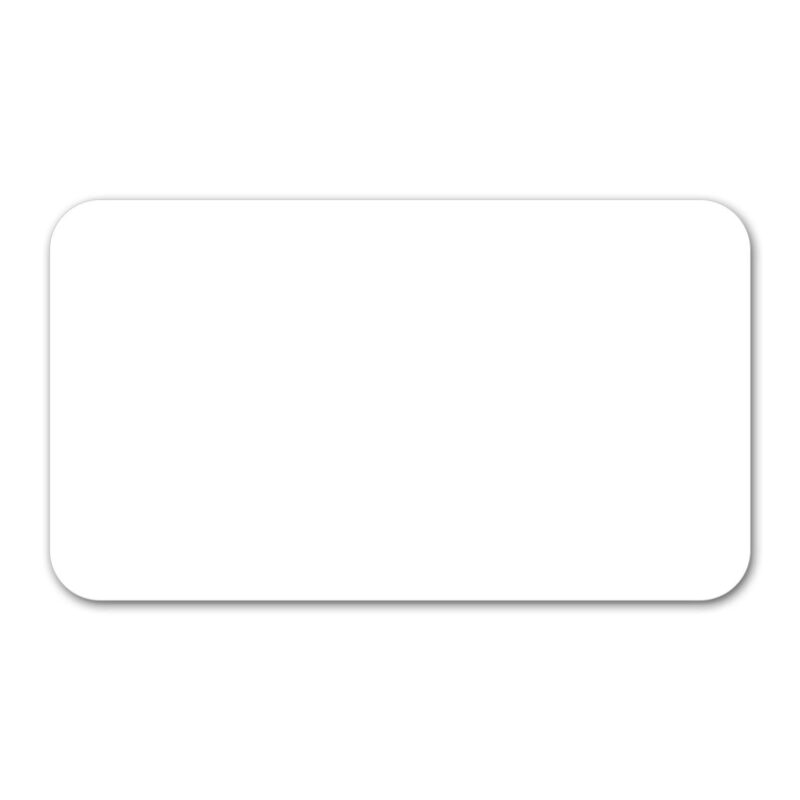 Round Corner Business Card Magnet - 1