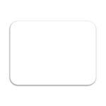 Round Corner Magnet 2 x 2-11/16 - 1