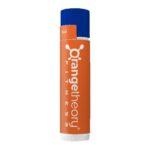 SPF 15 Lip Balm in White Tube with Colored Cap