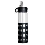 Sip-N-Go Glass Water Bottle - 20 Oz. - 6