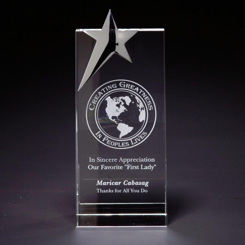 Skyward Star Large Optically Perfect Award - 2
