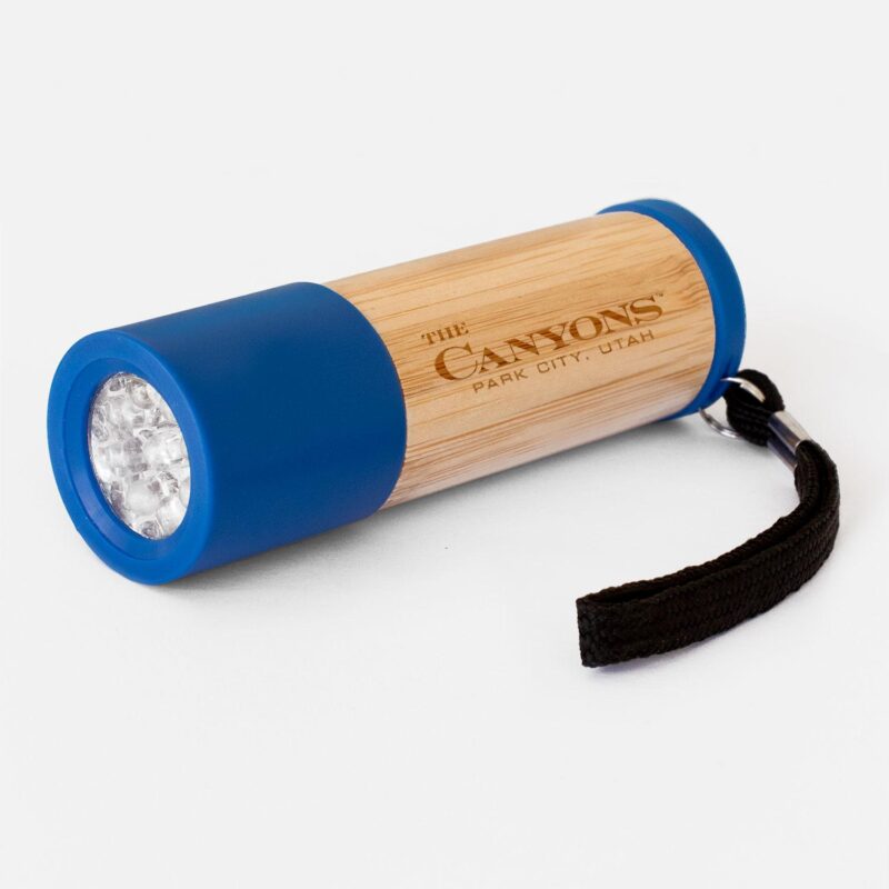 Sleek Bamboo 9 LED Flashlight - 4