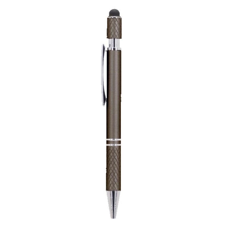 Spin-It Executive Metal Stylus Ballpoint Pen - 4