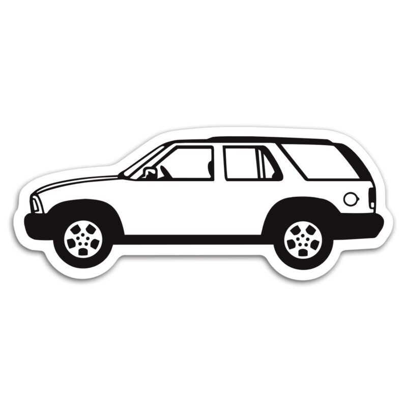 Sport Utility Vehicle Magnet - 1