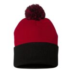 Sportsman SP15 12" Pom-Pom Knit Beanie - 2