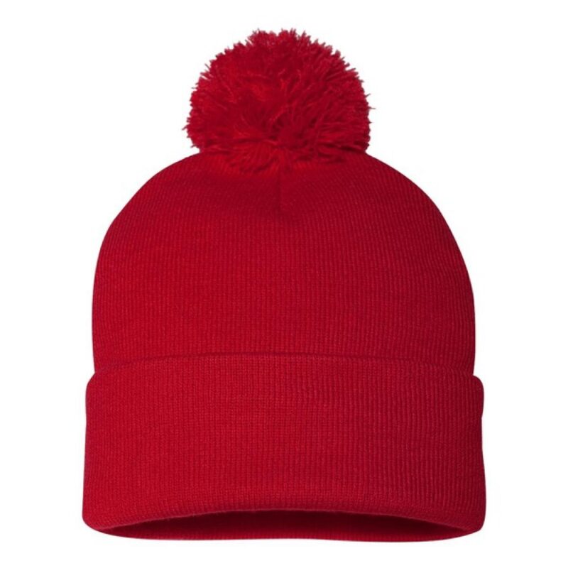 Sportsman SP15 12" Pom-Pom Knit Beanie - 3
