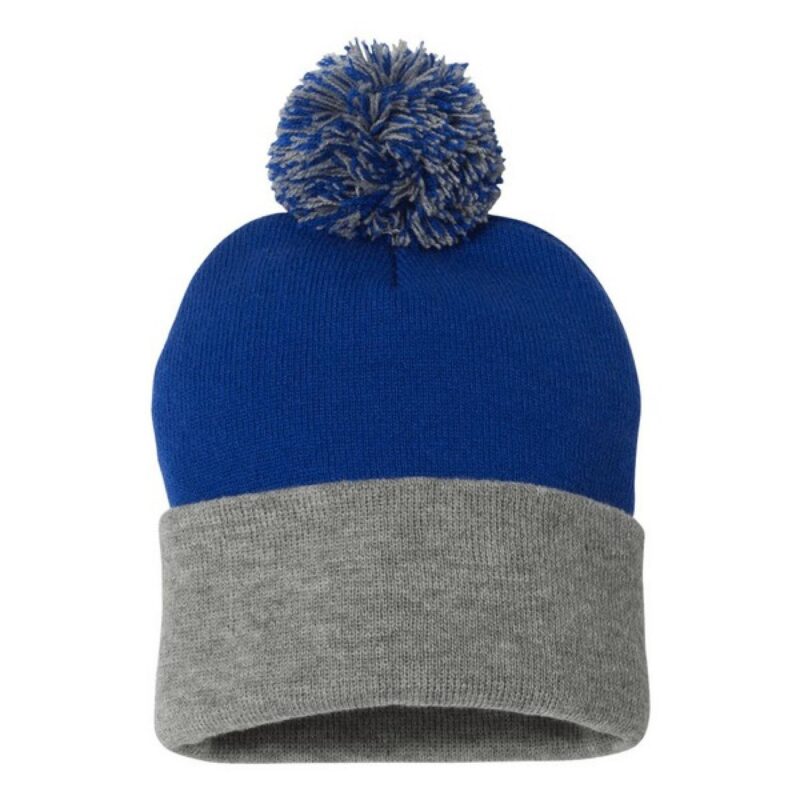 Sportsman SP15 12" Pom-Pom Knit Beanie - 6