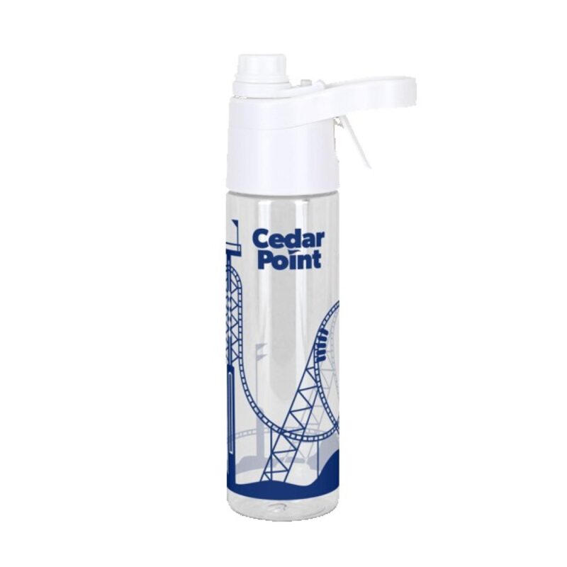 Spritzer 20 oz rPET Spray Water Bottle - 8