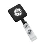 Square Retractable Badge Holder - 2