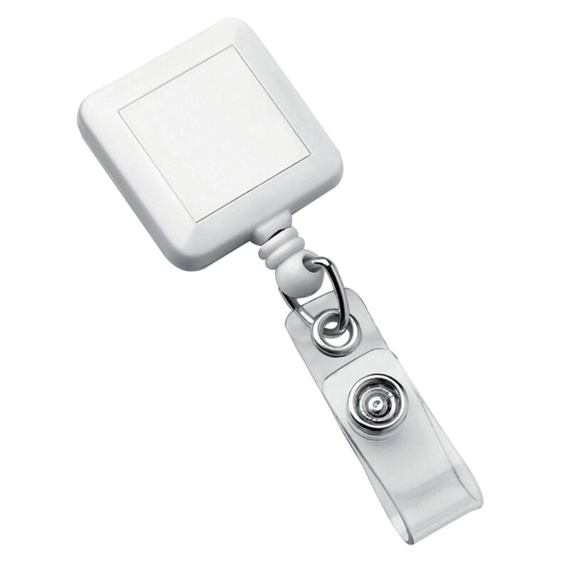 Square Retractable Badge Holder - 6