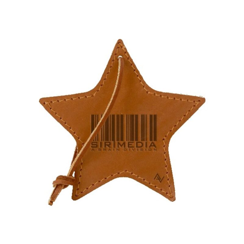 Stella Leather Star Ornament - 5