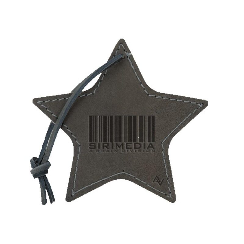 Stella Leather Star Ornament - 6