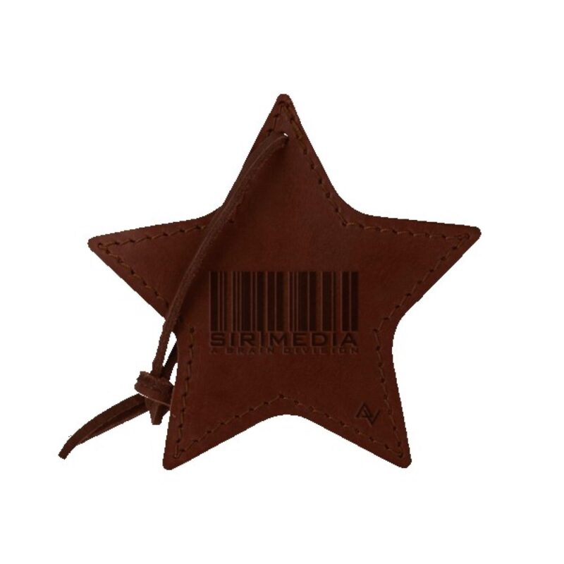 Stella Leather Star Ornament - 7