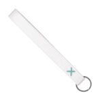 Strickland Dye-Sublimated Felt Wrist Keychain w/ Metal Split Ring - 2