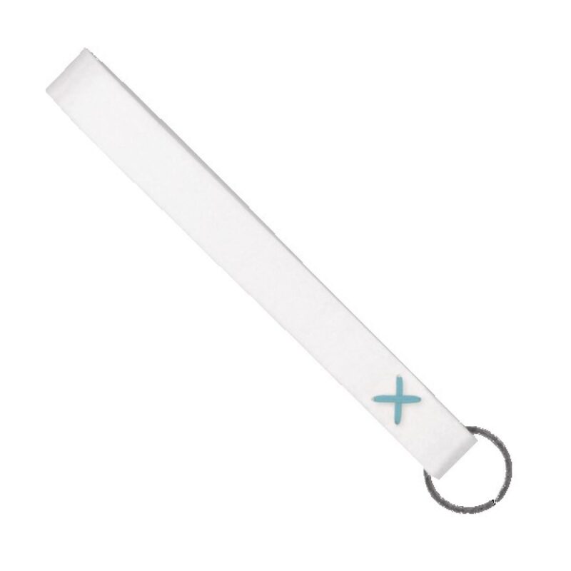 Strickland Dye-Sublimated Felt Wrist Keychain w/ Metal Split Ring - 2
