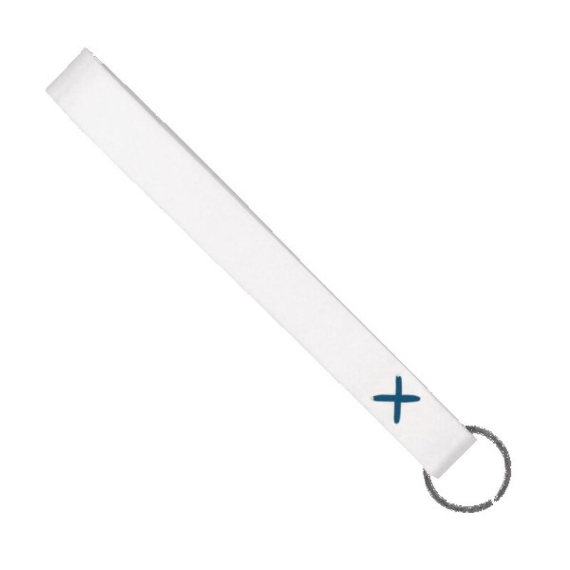 Strickland Dye-Sublimated Felt Wrist Keychain w/ Metal Split Ring - 3