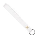Strickland Dye-Sublimated Felt Wrist Keychain w/ Metal Split Ring - 4