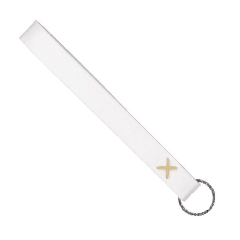 Strickland Dye-Sublimated Felt Wrist Keychain w/ Metal Split Ring - 4