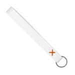 Strickland Dye-Sublimated Felt Wrist Keychain w/ Metal Split Ring - 6