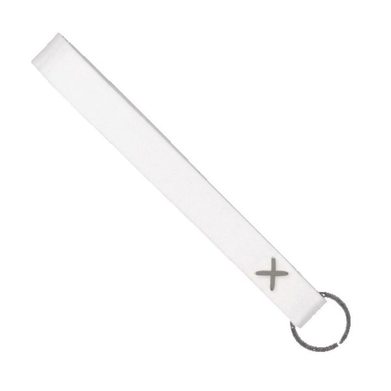 Strickland Dye-Sublimated Felt Wrist Keychain w/ Metal Split Ring - 8