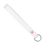 Strickland Dye-Sublimated Felt Wrist Keychain w/ Metal Split Ring - 9