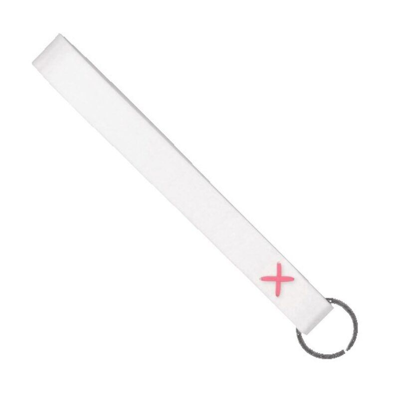 Strickland Dye-Sublimated Felt Wrist Keychain w/ Metal Split Ring - 9