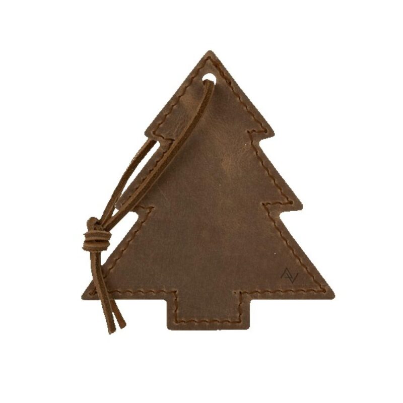 Tannenbaum Leather Tree Ornament - 3