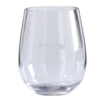 Tritan Stemless Wine Glass 2 Piece Set