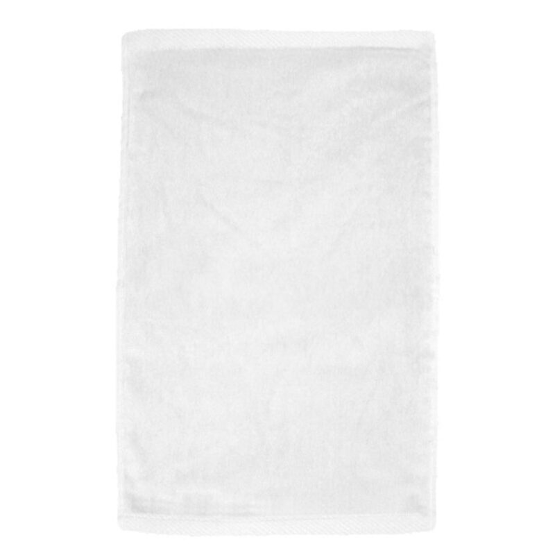 Turkish Signature Midweight White Golf Towel - 3