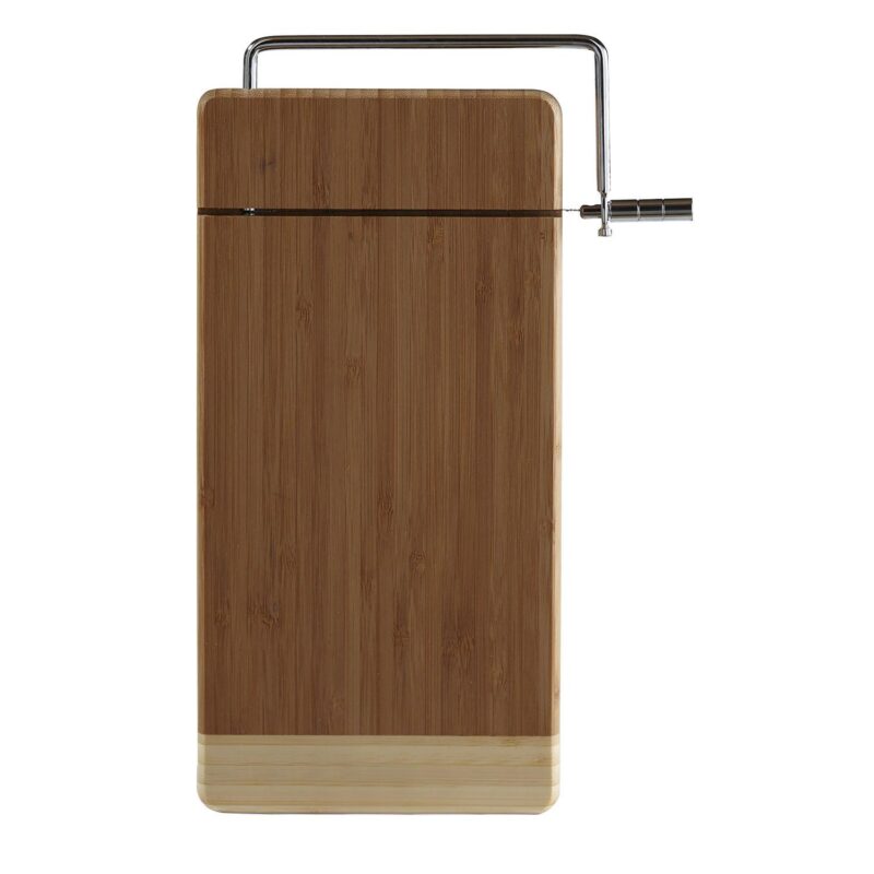 Two Tone Bamboo Cheese Cutter - 1