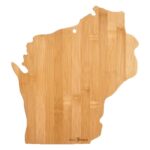 U.S. State Shaped Bamboo Cutting and Serving Boards - 4