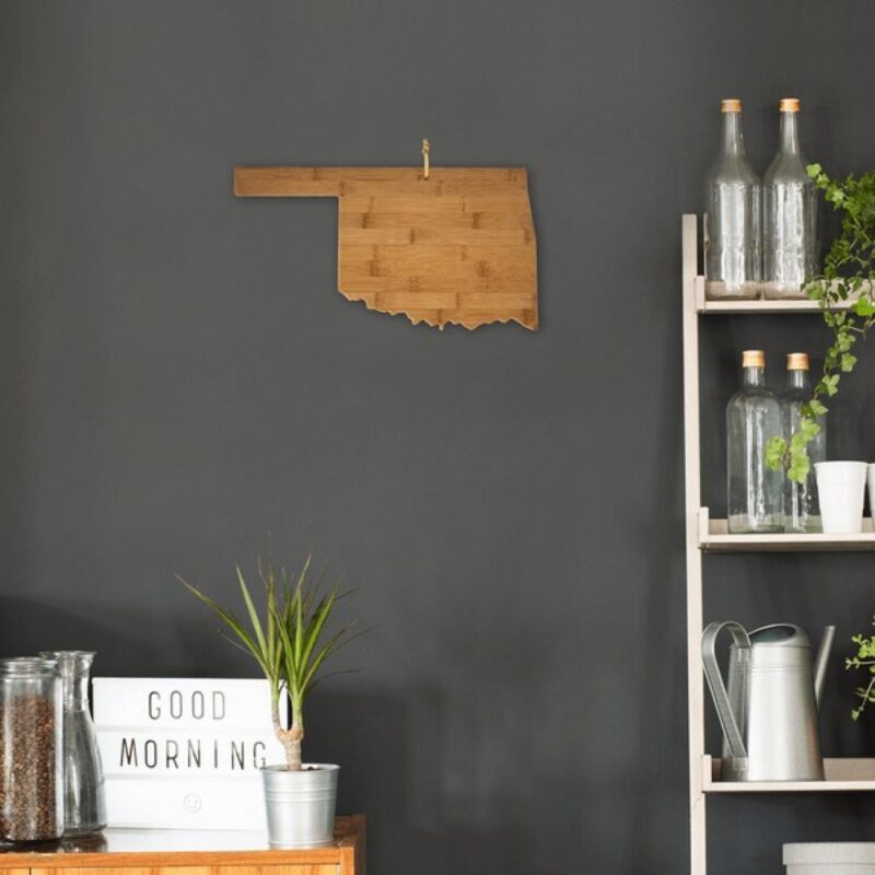 U.S. State Shaped Bamboo Cutting and Serving Boards - 6
