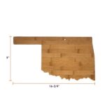 U.S. State Shaped Bamboo Cutting and Serving Boards - 7