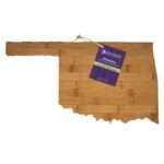 U.S. State Shaped Bamboo Cutting and Serving Boards - 9