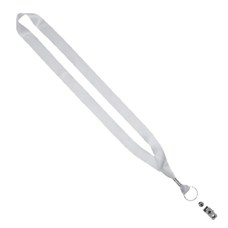 USA Made 0.75" Dye-Sublimated Lanyard with Zinc Crimp & Zinc Split-Ring - 4