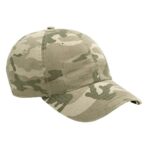 Valucap VC300A Camo Bio-Washed Unstructured Cap - 1