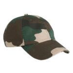 Valucap VC300A Camo Bio-Washed Unstructured Cap - 4