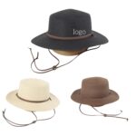 Vintage Western Cowboy Paper Straw Hat