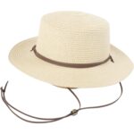 Vintage Western Cowboy Paper Straw Hat - 3