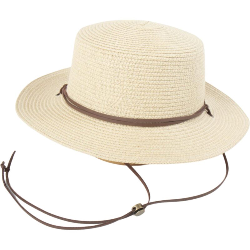 Vintage Western Cowboy Paper Straw Hat - 3